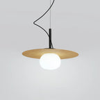 Elegant Modern White Resin Pendant Light for Dining Island