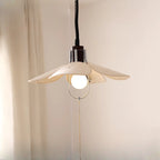 Rustic Petal Shape Pendant Light Adjustable for Kitchen