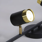 4-Light Modern Dimmable LED Track Lighting with Adjustable Head