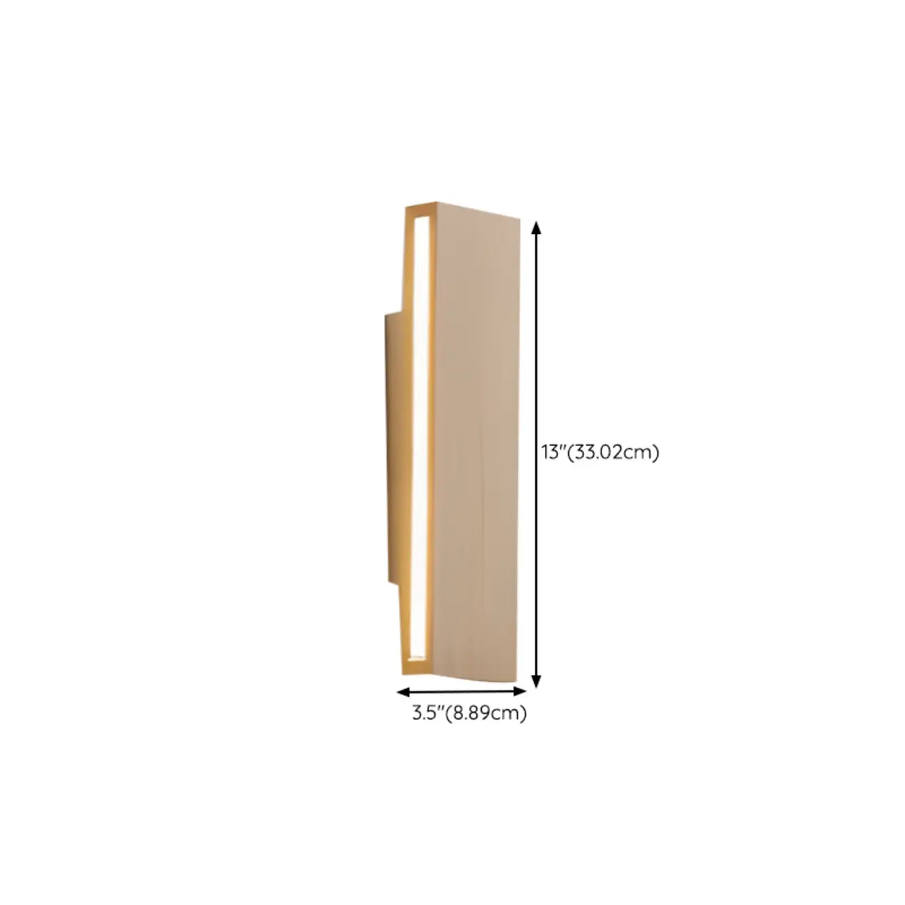 Rotatable Wood 2-Light LED Wall Sconce for Bedside Lighting