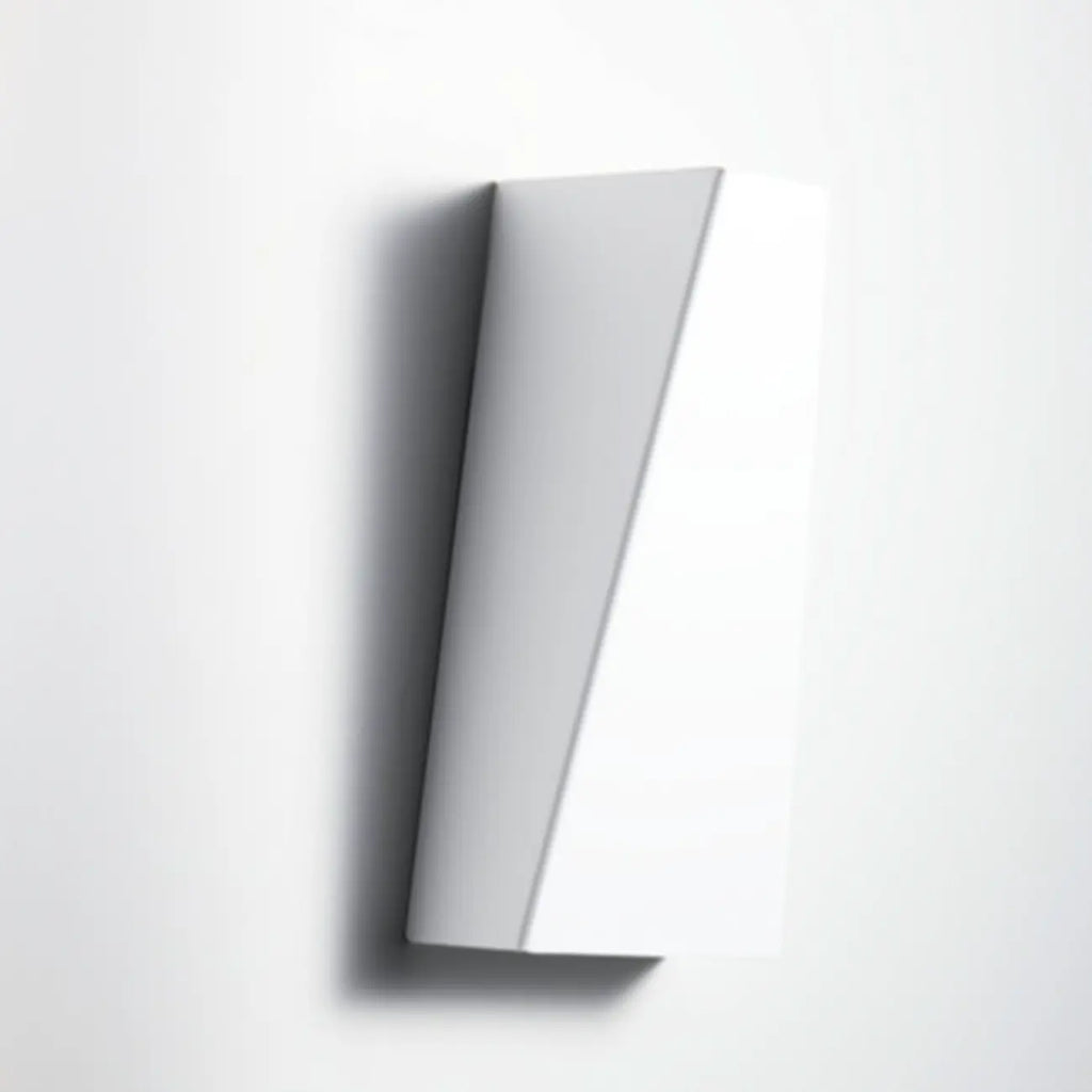 2 Lights Geometric Simple Wall Light Fixture Metal Shade