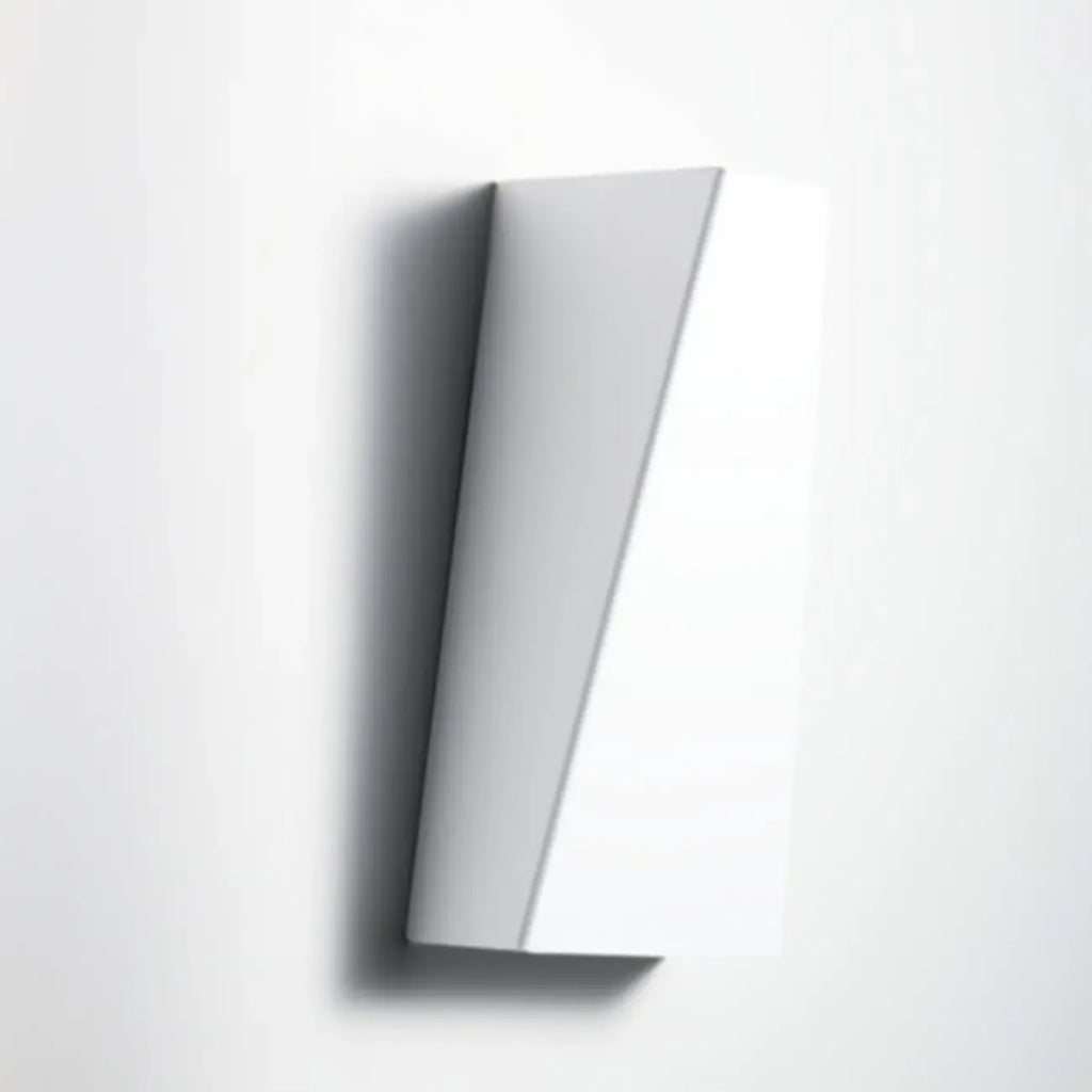 2 Lights Geometric Simple Wall Light Fixture Metal Shade