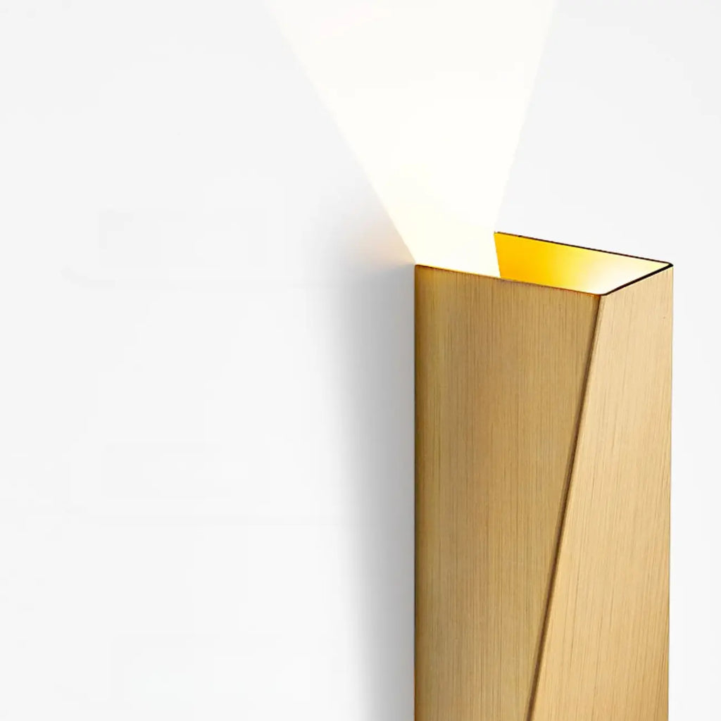 2 Lights Geometric Simple Wall Light Fixture Metal Shade
