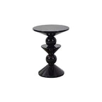 Colorful Round Fiberglass Stacked Accent Table
