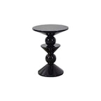 Colorful Round Fiberglass Stacked Accent Table