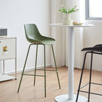 Modern Minimalist Metal Sleek Design Bar Stool