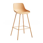 Modern Minimalist Metal Sleek Design Bar Stool