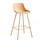 Modern Minimalist Metal Sleek Design Bar Stool