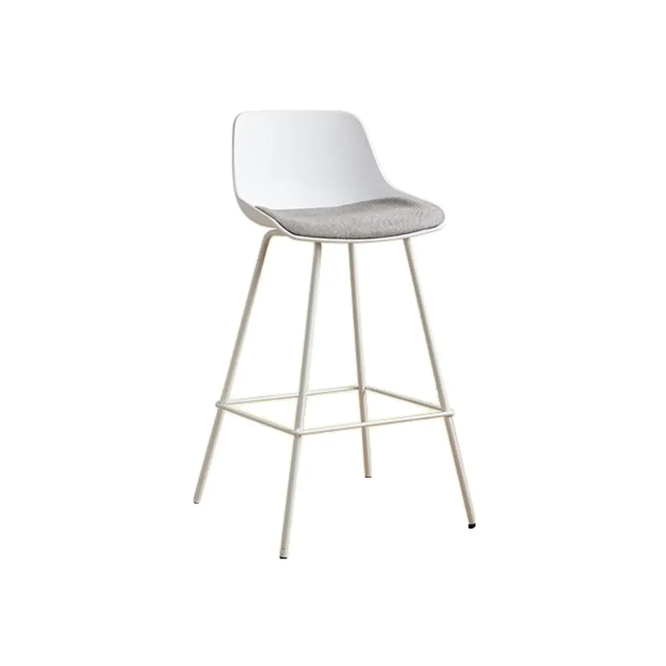 Modern Minimalist Metal Sleek Design Bar Stool