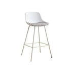 Modern Minimalist Metal Sleek Design Bar Stool