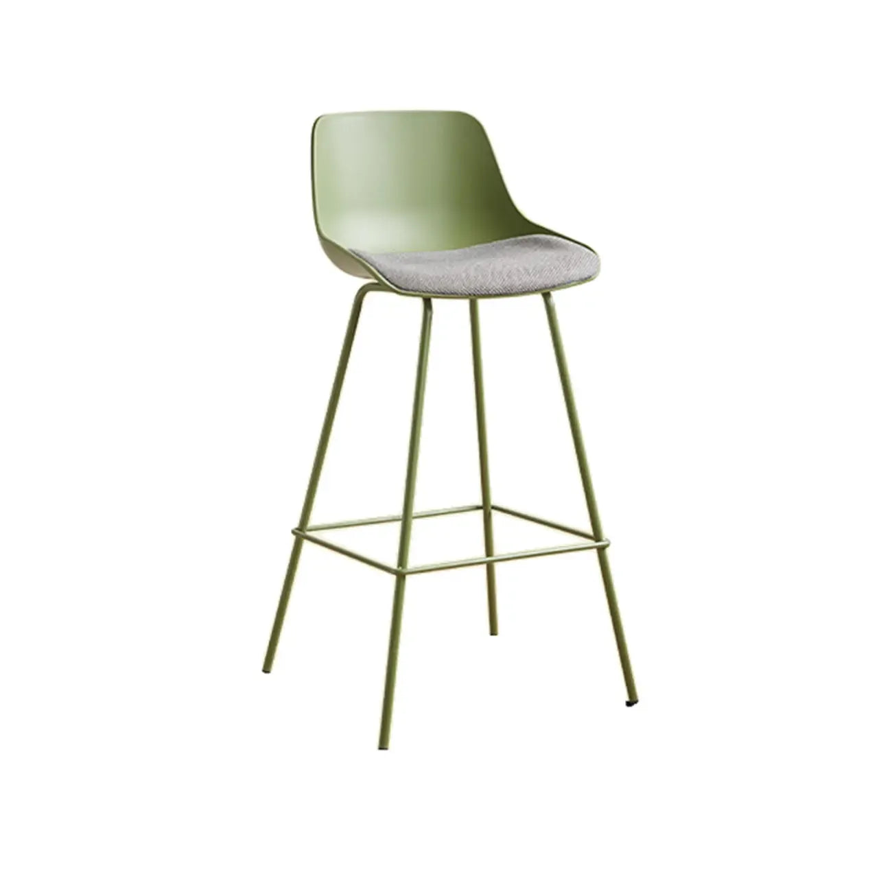 Modern Minimalist Metal Sleek Design Bar Stool