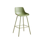 Modern Minimalist Metal Sleek Design Bar Stool
