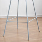 Modern Minimalist Metal Sleek Design Bar Stool