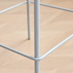 Modern Minimalist Metal Sleek Design Bar Stool