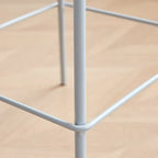 Modern Minimalist Metal Sleek Design Bar Stool