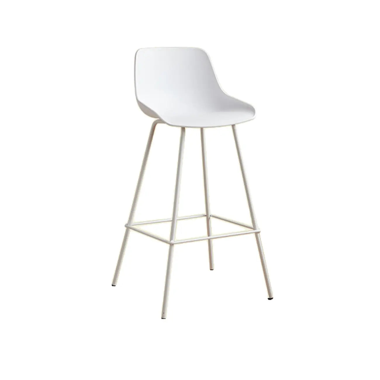 Modern Minimalist Metal Sleek Design Bar Stool