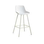 Modern Minimalist Metal Sleek Design Bar Stool