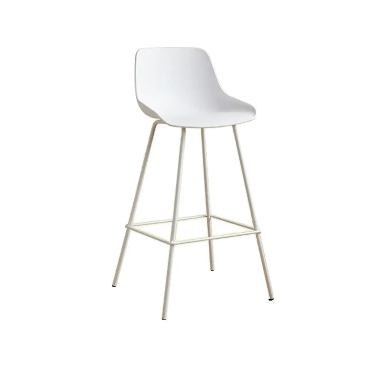 Modern Minimalist Metal Sleek Design Bar Stool