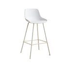 Modern Minimalist Metal Sleek Design Bar Stool
