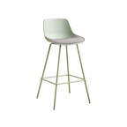 Modern Minimalist Metal Sleek Design Bar Stool