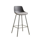 Modern Minimalist Metal Sleek Design Bar Stool