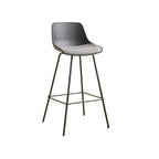 Modern Minimalist Metal Sleek Design Bar Stool