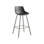 Modern Minimalist Metal Sleek Design Bar Stool