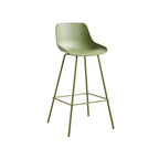 Modern Minimalist Metal Sleek Design Bar Stool