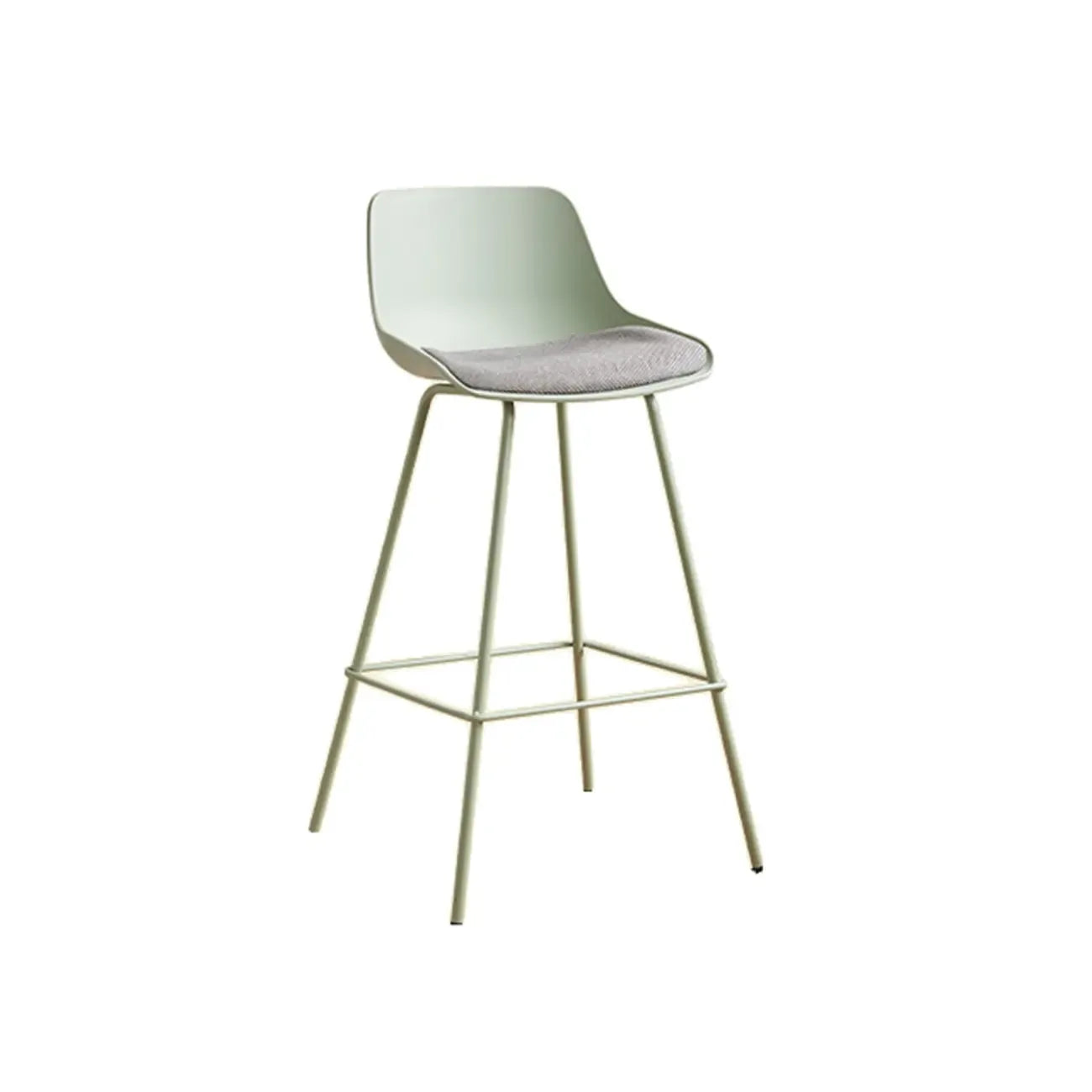 Modern Minimalist Metal Sleek Design Bar Stool