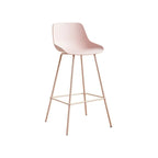 Modern Minimalist Metal Sleek Design Bar Stool