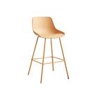 Modern Minimalist Metal Sleek Design Bar Stool