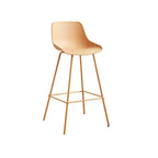 Modern Minimalist Metal Sleek Design Bar Stool