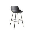 Modern Minimalist Metal Sleek Design Bar Stool