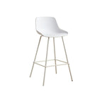 Modern Minimalist Metal Sleek Design Bar Stool