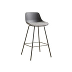 Modern Minimalist Metal Sleek Design Bar Stool