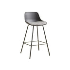 Modern Minimalist Metal Sleek Design Bar Stool