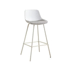 Modern Minimalist Metal Sleek Design Bar Stool