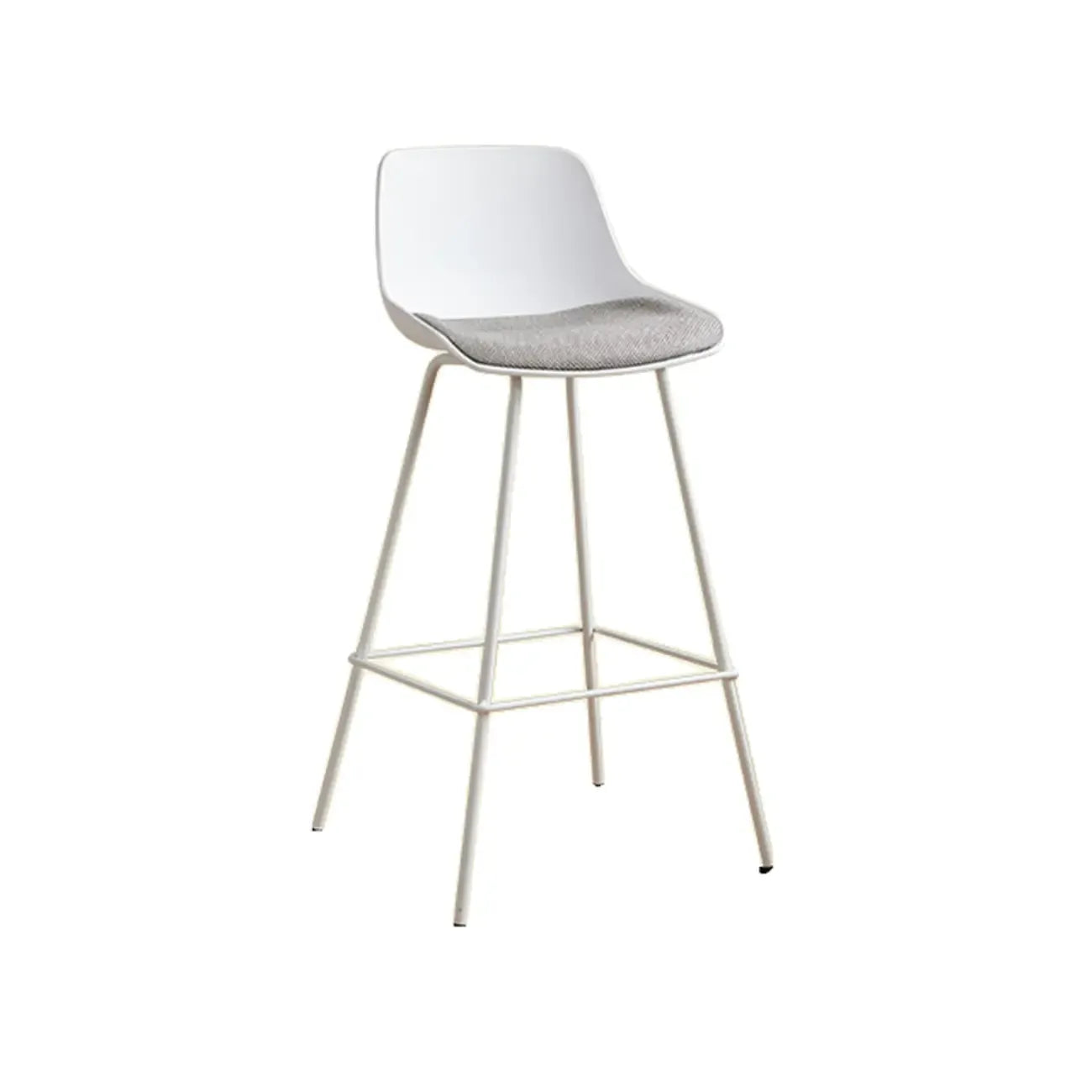 Modern Minimalist Metal Sleek Design Bar Stool