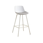 Modern Minimalist Metal Sleek Design Bar Stool