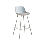 Modern Minimalist Metal Sleek Design Bar Stool