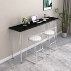 Modern White Wooden Minimalist Design Bar Tables