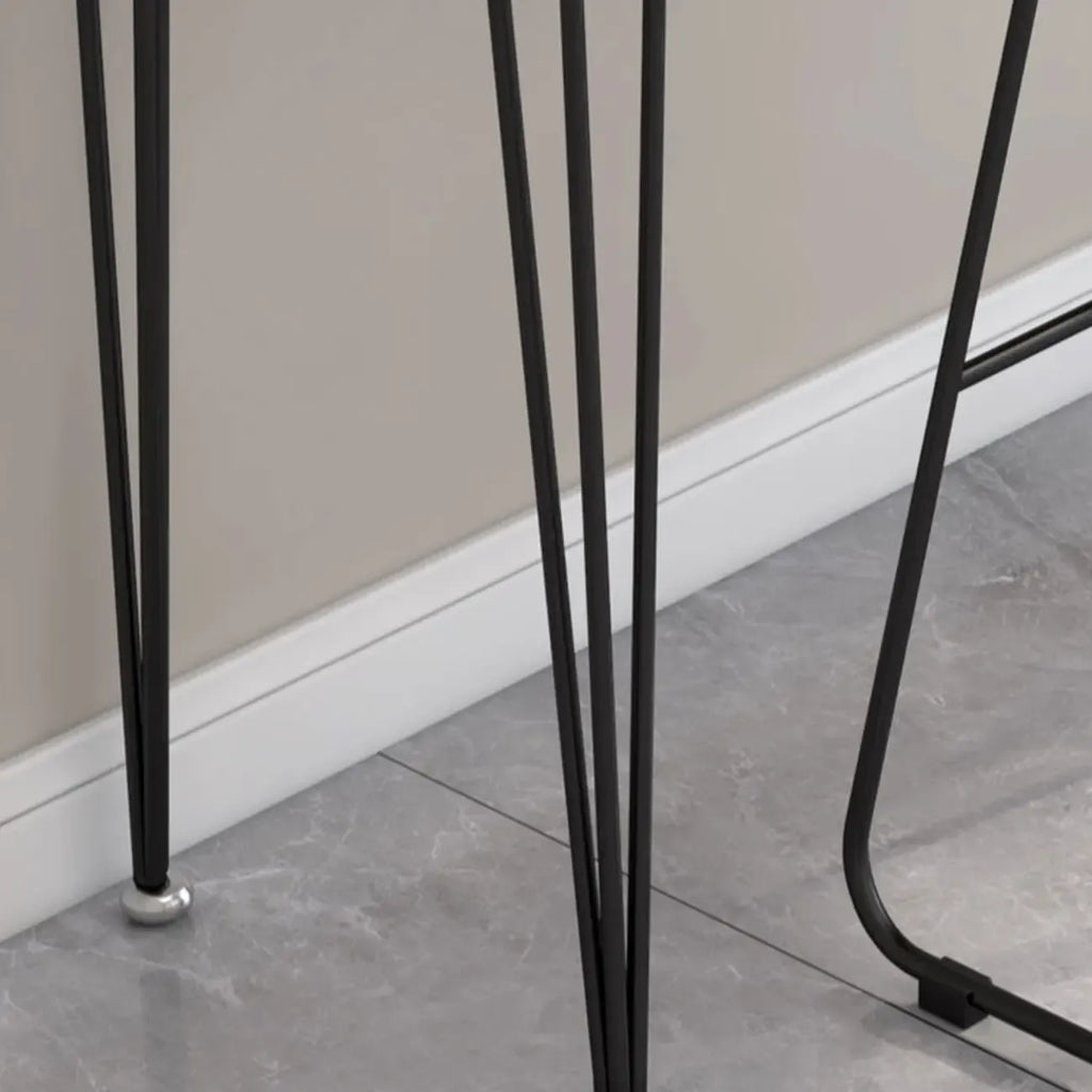 Modern White Wooden Minimalist Design Bar Tables