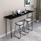 Modern White Wooden Minimalist Design Bar Tables