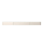 71 Off-White Long Floating Wood Cable Management TV Stand