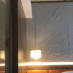 Downrods Elegant Ivory Cylinder Ceiling Light Indoor Hanging