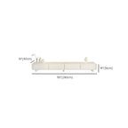 63 Living Room White Wooden Rectangular TV Stand with Drawer