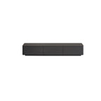 79 Black Wood Long Cable Management TV Stand with Drawer