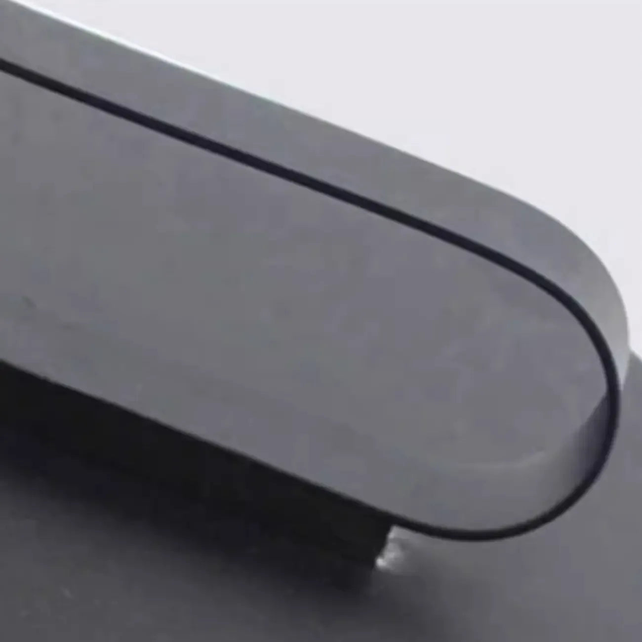 Black Metal Cylindrical Glass Post Cap Light