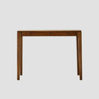 Rectangular Cherry Wood 2 Drawers Console Table