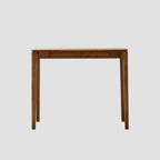 Rectangular Cherry Wood 2 Drawers Console Table